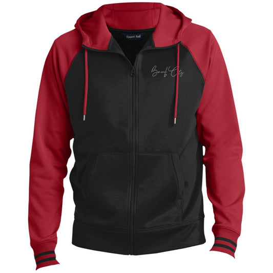 Men's Bomb City Sport-Wick® Full-Zip Hooded Jacket