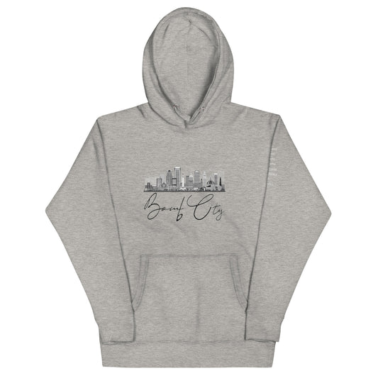 Bomb City Skyline Unisex Hoodie (Available in Multiple Colors)